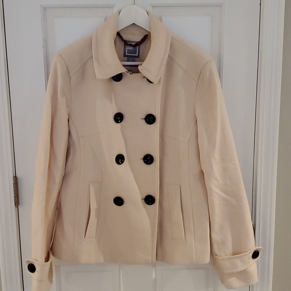 Winter white Pea Coat